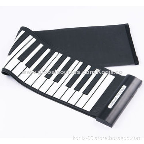 Hot selling silicone digital roll-up piano for kids